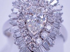 3.4 Carat Diamond Ballerina Ring Pendant